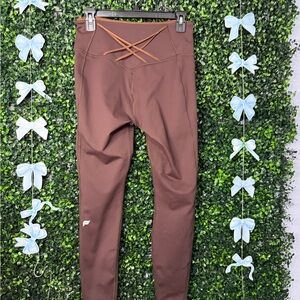 Espresso Fabletics Powerhold Leggings